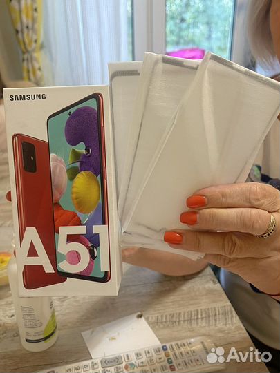 Защитное стекло samsung a51