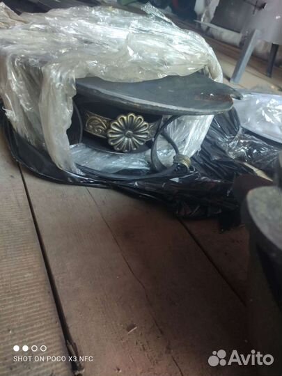 Казан чугунный узбекский, шумовка