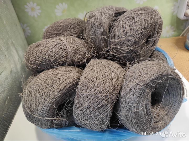 Льняные нитки для творчества