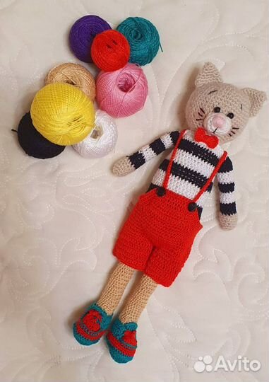 Вязанные игрушки ручной работы