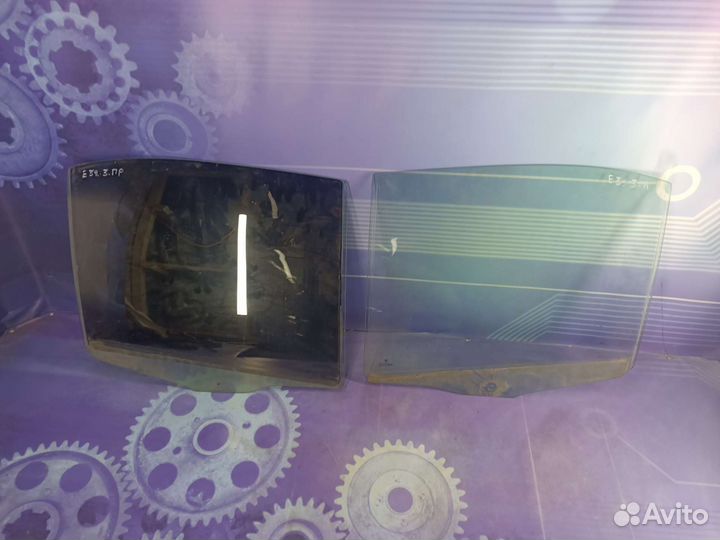 Стекло двери заднее левое/правое Bmw E39