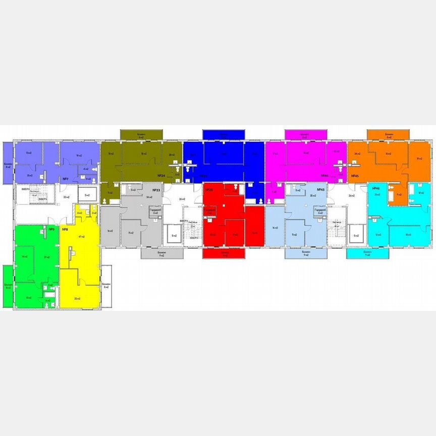 2-к. квартира, 80 м², 4/5 эт.