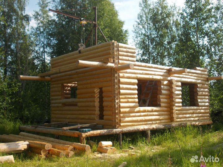 Изготовление и строительство домов и бань