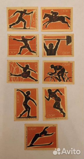 Спичечные этикетки разные