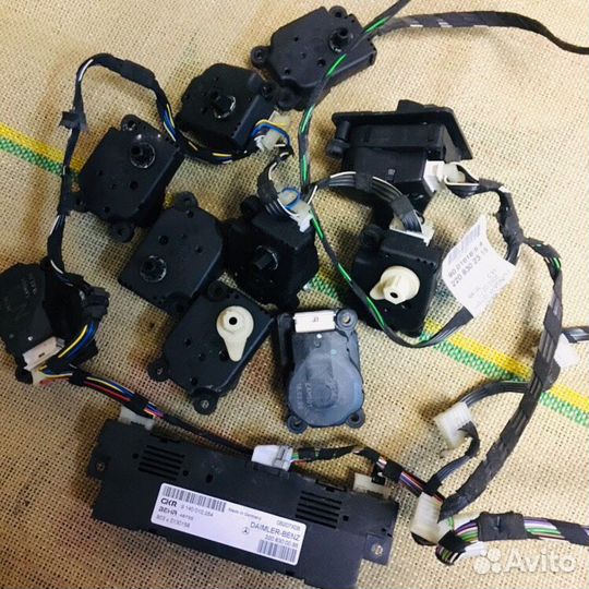 Моторчик печки Mercedes w207