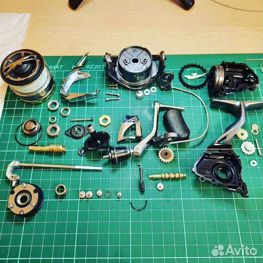 То и ремонт рыболовных катушек. Fishing Factory