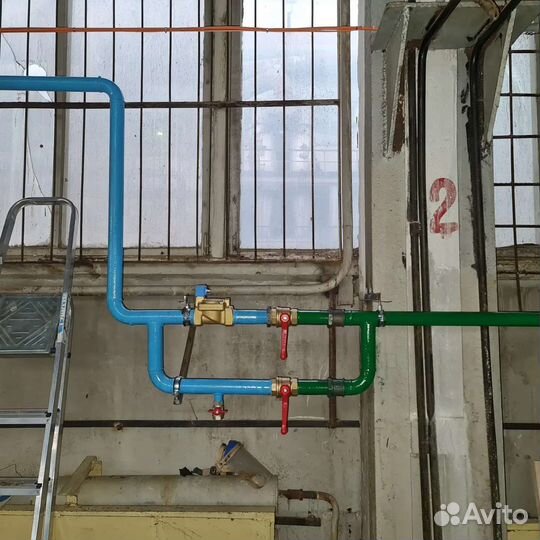 Сварочные и сантехнические работы