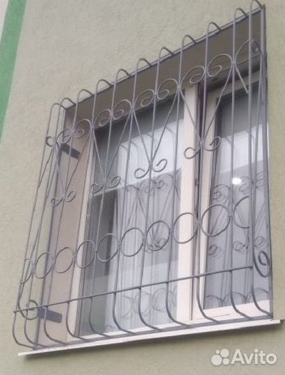Решетки на окна, лоджии N 1428 объемные