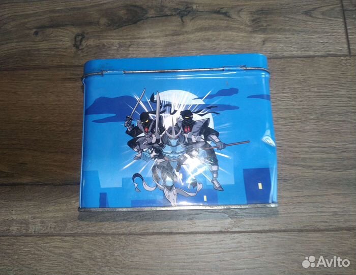 Кейс для карточек черепашки ниндзя боевая четверка