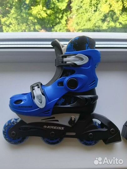 Ролики раздвижные kreiss размер 26-29