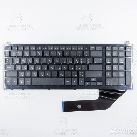 Клавиатура HP 4520, 4520s, 4525s черная с рамкой