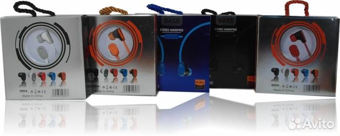 Наушники YZ-26 с микрофоном, Красные