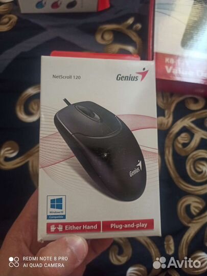 Мышка genius netscroll 120