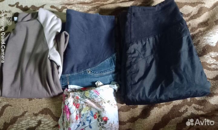 Вещи для беременных 42-44 р пакетом