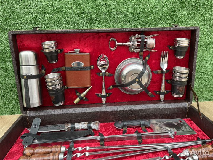 Подарочный шашлычный набор 