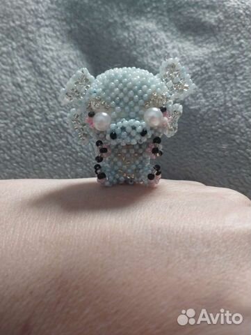 Амигуруми из бисера дракончик