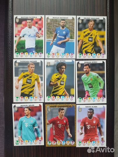 Наклейки Panini FIFA 365 2021. The Golden World of