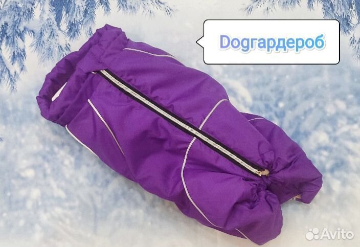 Зимний комбинезон для мопсов