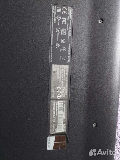 Ноутбук asus на запчасти