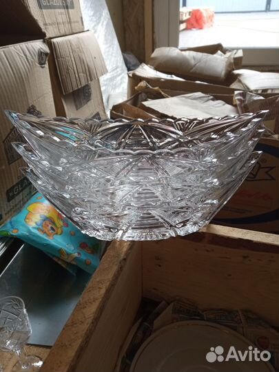 Хрусталь и фарфор СССР новый