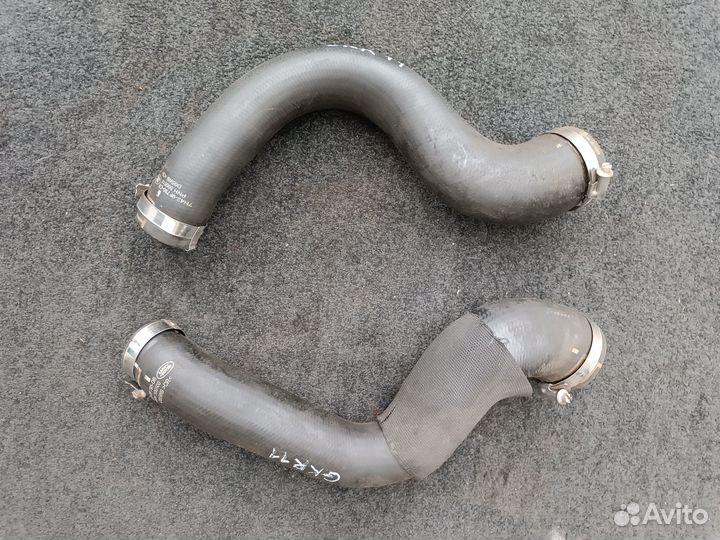 Патрубок интеркулера Range Rover Vogue L322 06-12