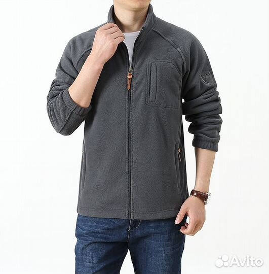 Кофта флисовая TB9817 Gray L