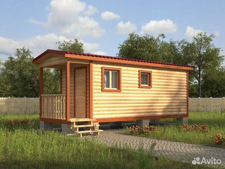 Грязовец. Хорошие маленькие мобильные готовые бани