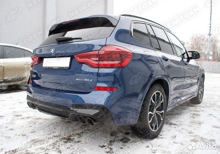 Диффузор с насадками М BMW X3 G01
