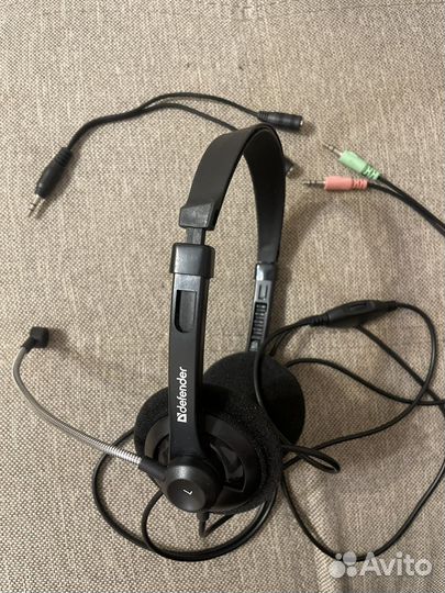 Наушники с микрофоном для пк