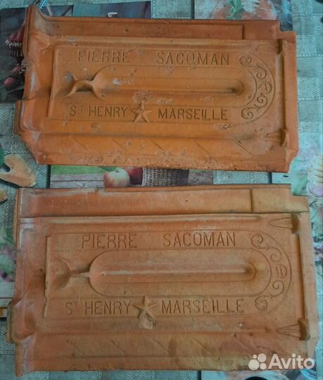 Черепица Франция 19век