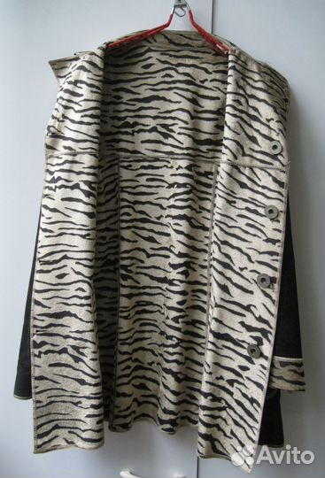 Куртка кожаная двусторонняя женская