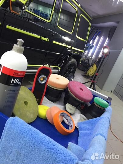 Обучение детейлингу. Полировка, оклейка плёнкой