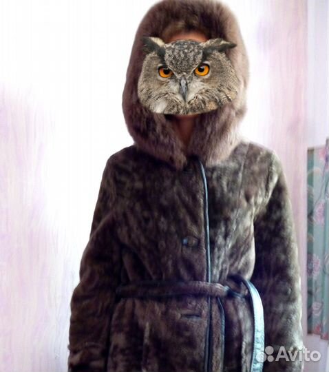 Мутоновая шуба