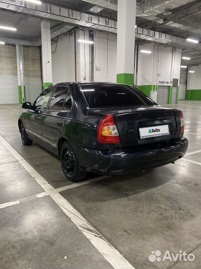 Hyundai Accent 1.5 МТ, 2008, 158 000 км