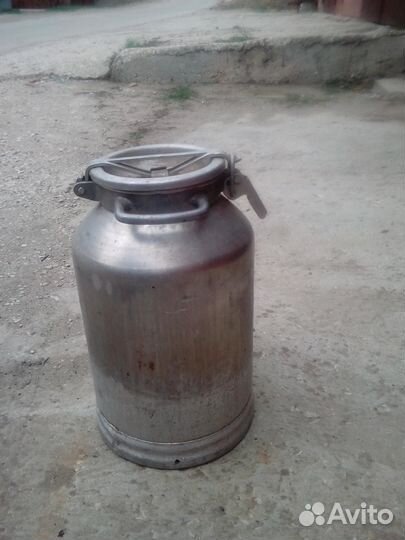Бидон на 25л герметичный аллюминий