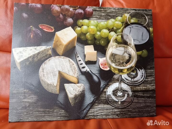 Картина маслом на холсте натюрморт бу