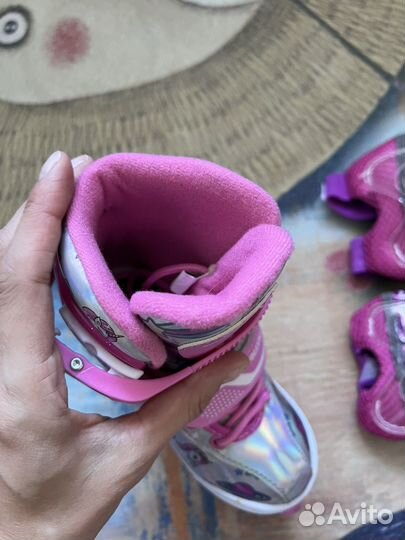 Роликовые коньки детские раздвижные 26-29 р