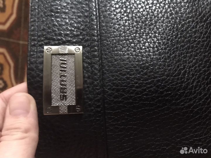 Сапоги брендовые кожаные