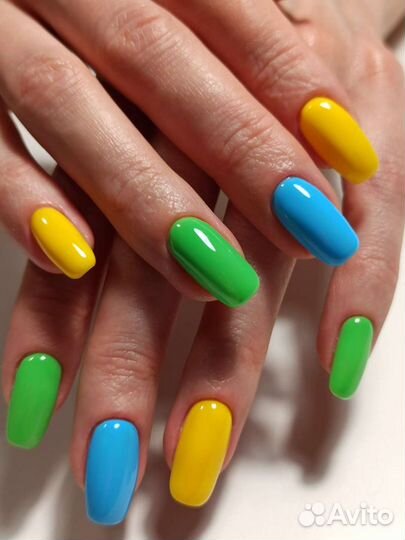 Маникюр гель лак