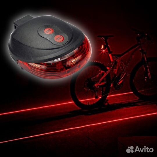 Фонарь задний с лазерными габаритами 5 LED+ 2 лазе