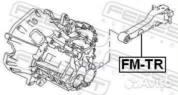 Подушка коробки передач зад Febest FM-TR FM-TR