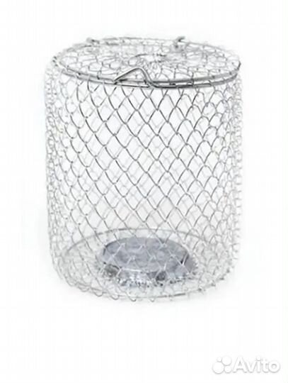 Кормушка металлическая оснащенная 1,5л