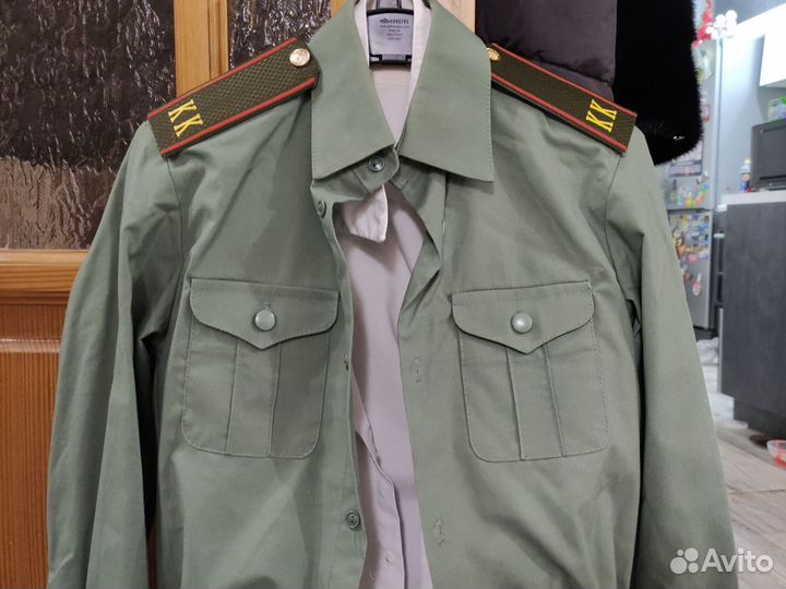 Кадетская форма рубашка