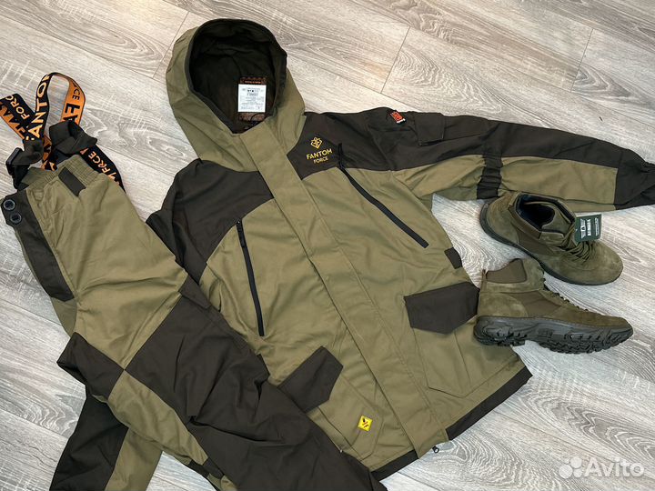 Костюм горка утепленный мембранный 