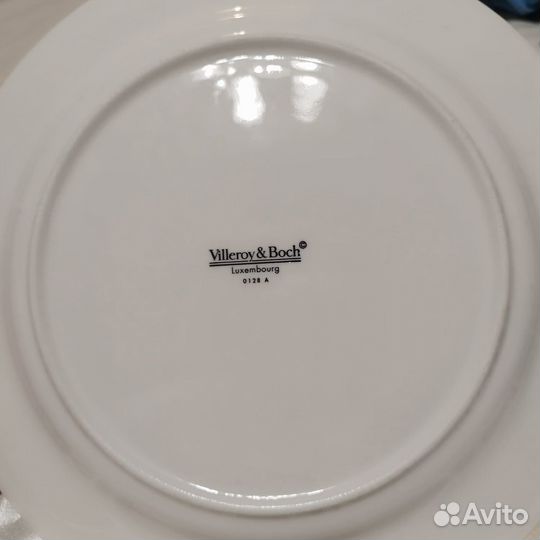 Villeroy boch тарелки
