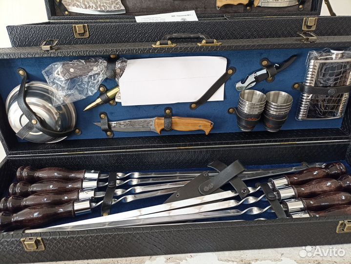 Шашлычный набор в кейсе. опт от производителя