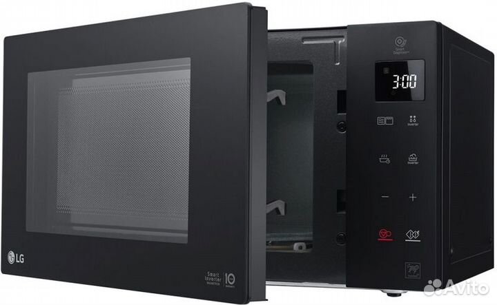 Микроволновая печь LG MB63W35GIB черный