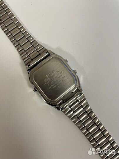 Часы Casio AQ230 серебряные