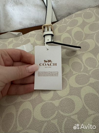 Сумка coach шопер