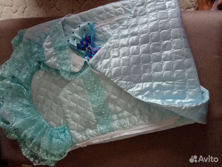 Конверт на выписку для мальчика (лето/осень)